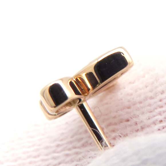 TIFFANY 18k Gold Diamond Earrings - Picture 6 of 9